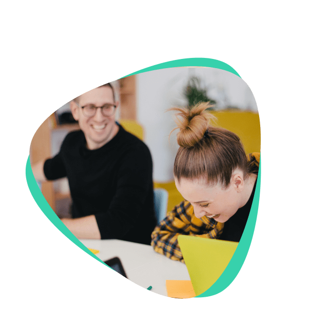 Team writing an award entry