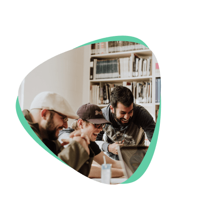 Team writing an award entry